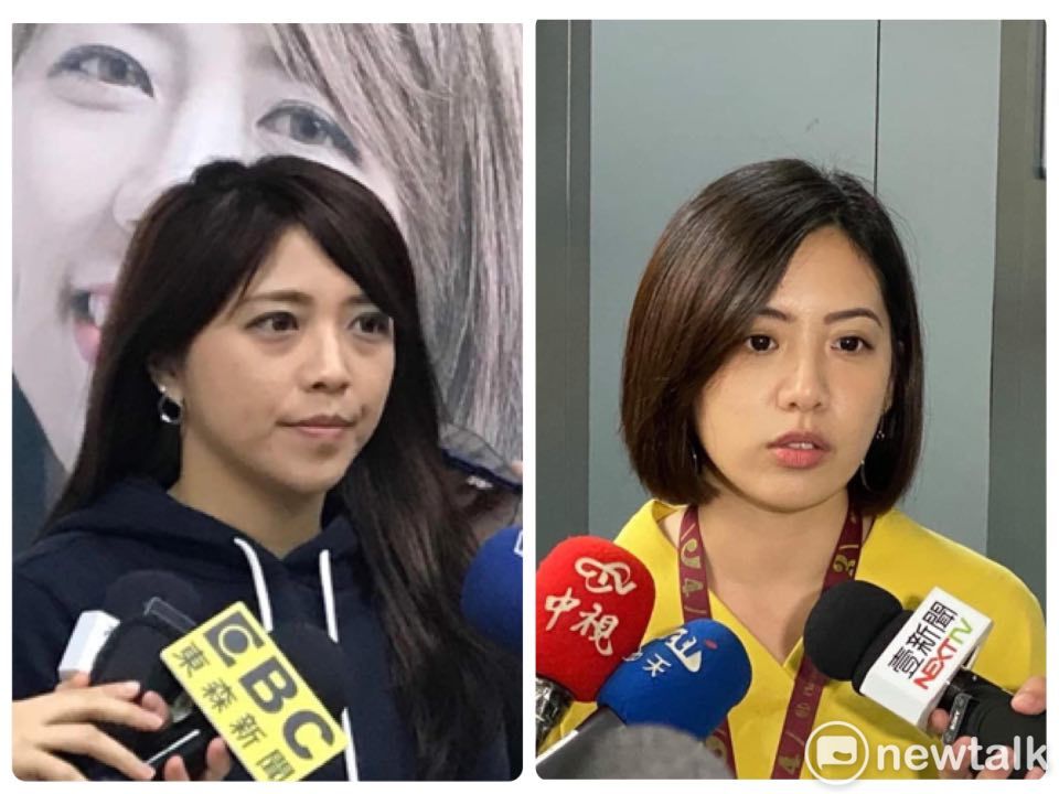 民眾黨2022台北市議員選舉佈局，前北市觀傳局長陳思宇（左）、北市府副發言人黃瀞瑩（右）都有意選士林北投區議員。 圖：新頭殼合成圖