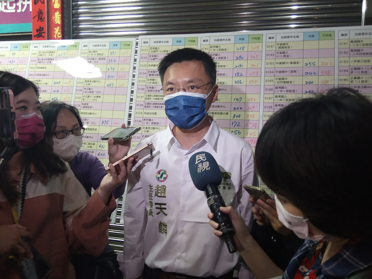 民進黨高雄市黨部主委趙天麟 圖：孫家銘/攝