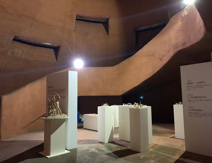 「三鶯之心-坯」展場現況。 圖：新北市文化局提供