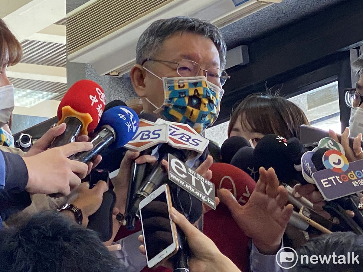 台北市長柯文哲。 圖：周煊惠 / 攝