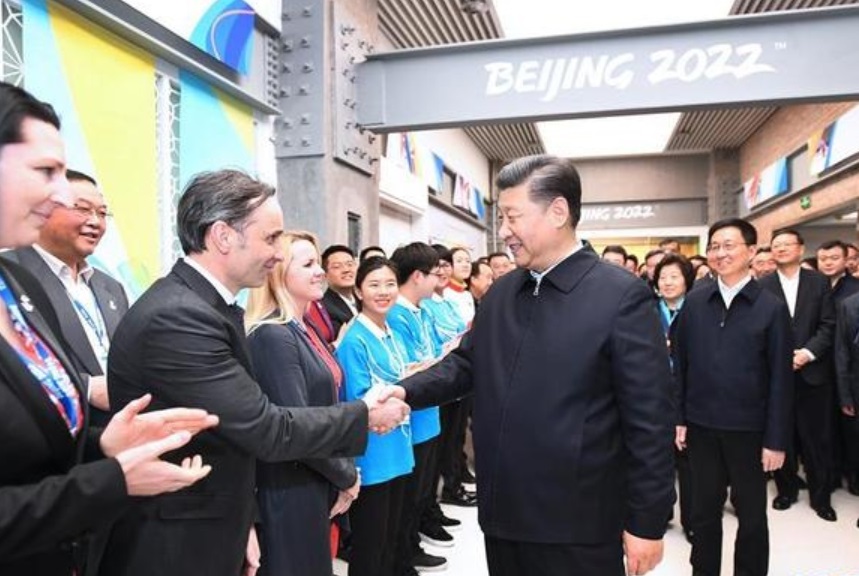 白宮表示，拜登政府尚未決定是否抵制2022年北京冬季奧運。 圖 : 翻攝自新華網