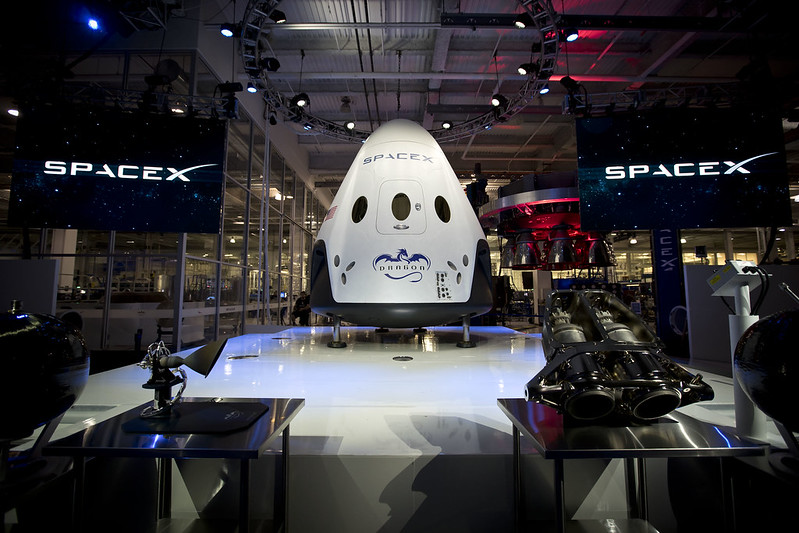 SpaceX完成新一輪融資計畫，公司市值達740億美元 圖：翻攝自SpaceX Flickr