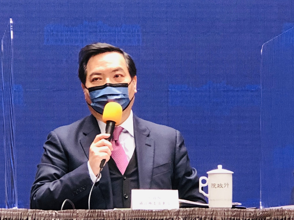 政委羅秉成將兼任政院新任發言人。 圖：謝莉慧/攝