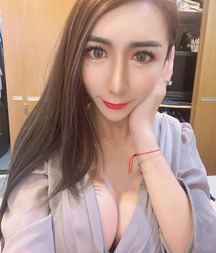 變性人罔腰昨日宣布懷孕。 圖：取自wen810615 IG
