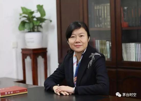 茅台集團總工程師、首席質量官王莉。 圖 : 翻攝自微信 / 茅台時空