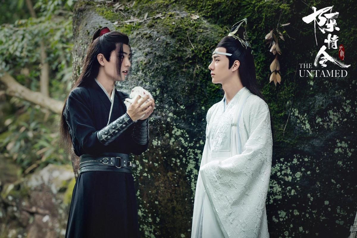 王一博和肖戰因合作《陳情令》爆紅，雙雙成為頂流男星。 圖：翻攝自微博