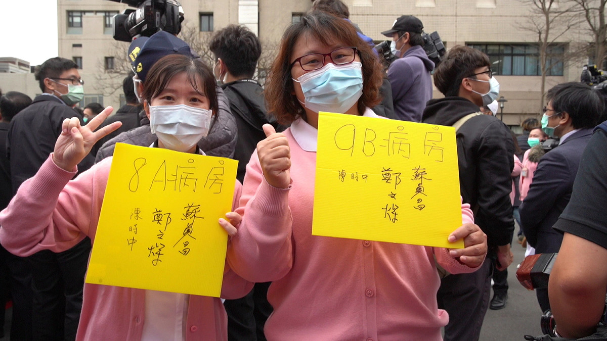 部桃重啟營運，院內醫護人員都相當興奮，期許醫院能盡快恢復正軌，繼續為桃園民眾服務。 圖：林昀真／攝