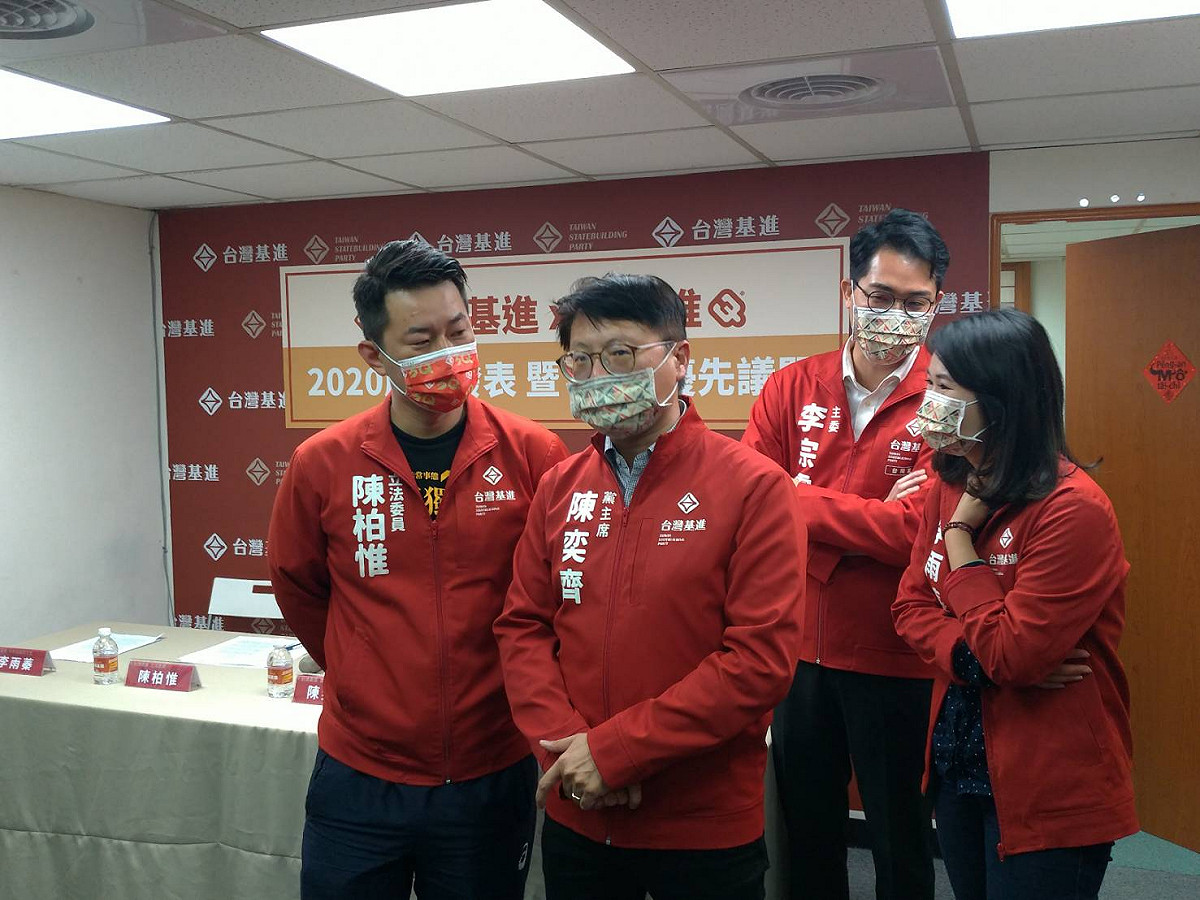 陳柏惟表示，一定會讓反對他的人非常失望。 圖:陳佩君/攝