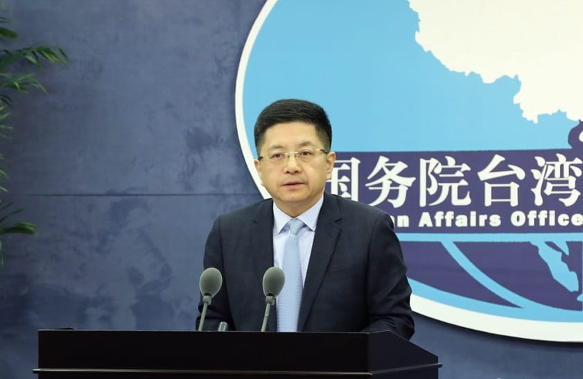 中國國台辦發言人馬曉光。(資料照片) 圖：翻攝自央視