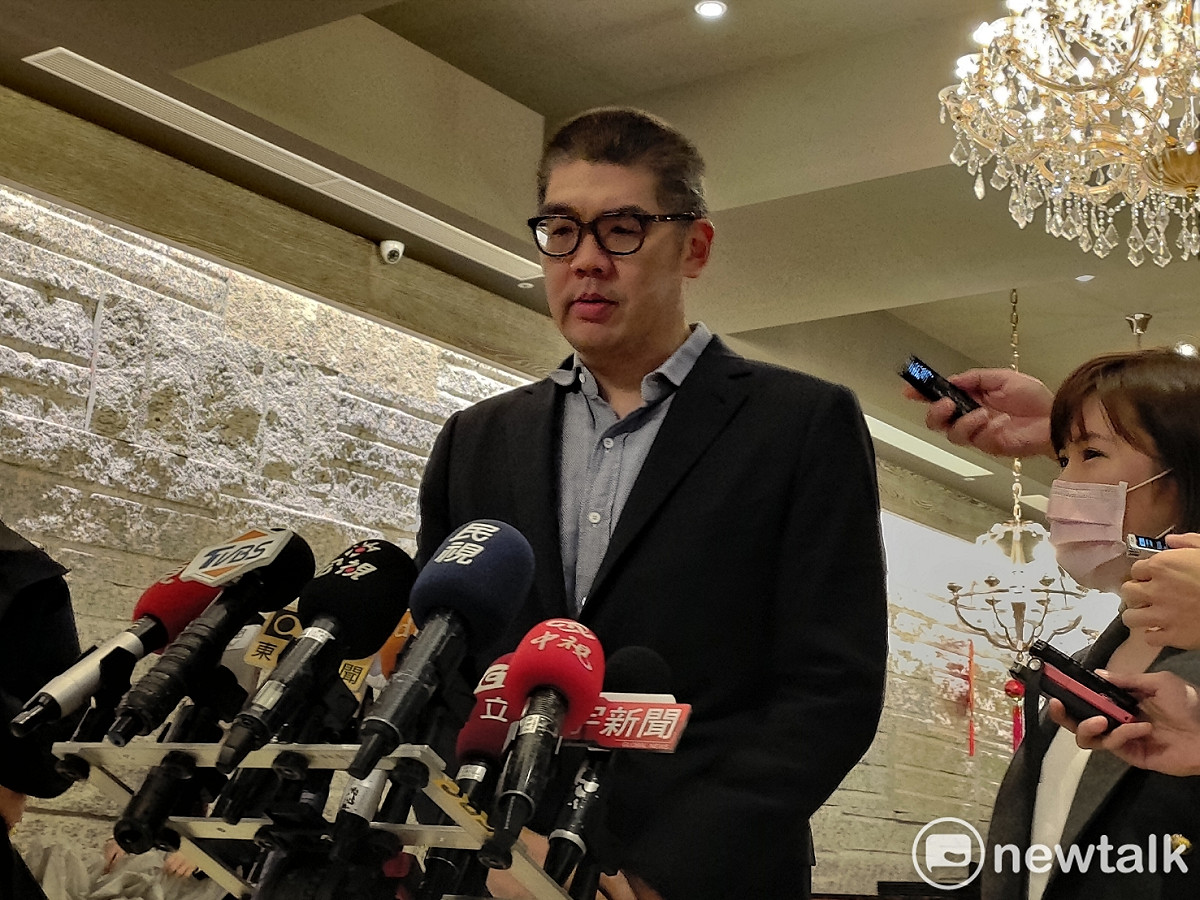 與江啟臣再傳嫌隙的藍營智庫副董事長連勝文也應邀到場。 圖：黃建豪/攝（資料照片）