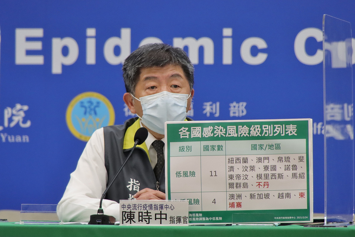 中央流行疫情指揮中心 指揮官陳時中 圖：中央流行疫情指揮中心/提供