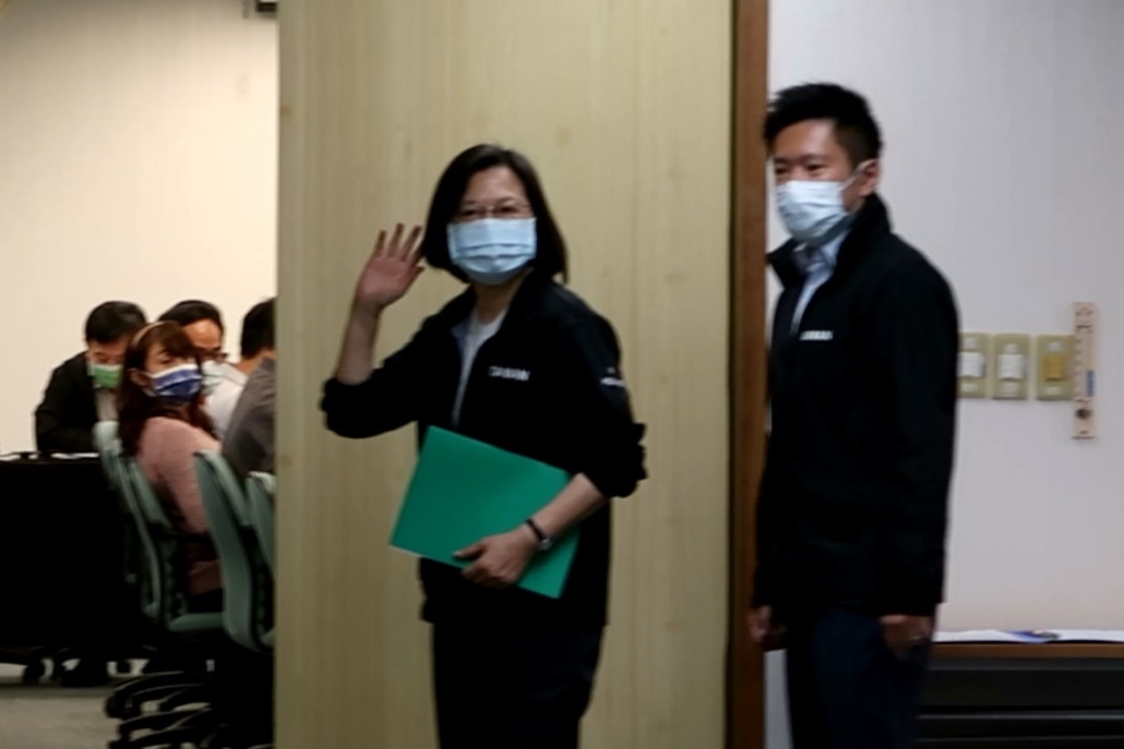 總統蔡英文出席民進黨中常會 圖：林朝億/攝