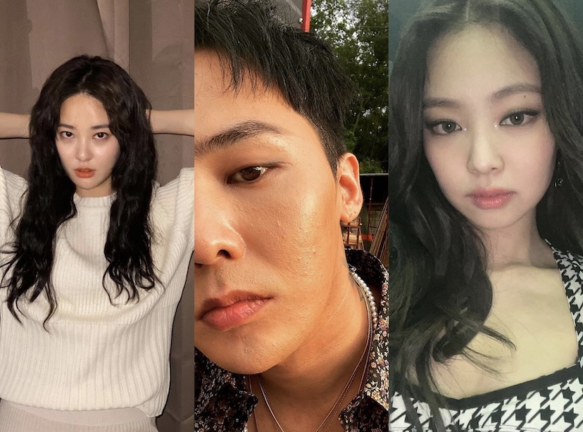 GD的前緋聞女友周妍在IG發文，疑似是對GD與Jennie的戀情有所暗示。 圖：翻攝自IG