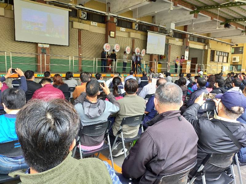 高市勞工局舉辦污水池作業安全衛生宣導。 圖：高雄市政府勞工局/提供