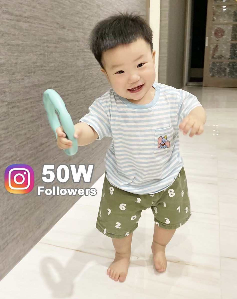 蔡波能粉絲達50萬。 圖：翻攝IG／蔡波能