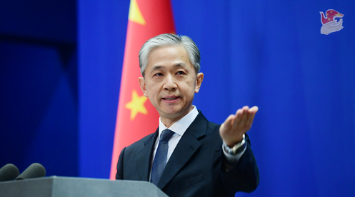 中國外交部發言人汪文斌。
