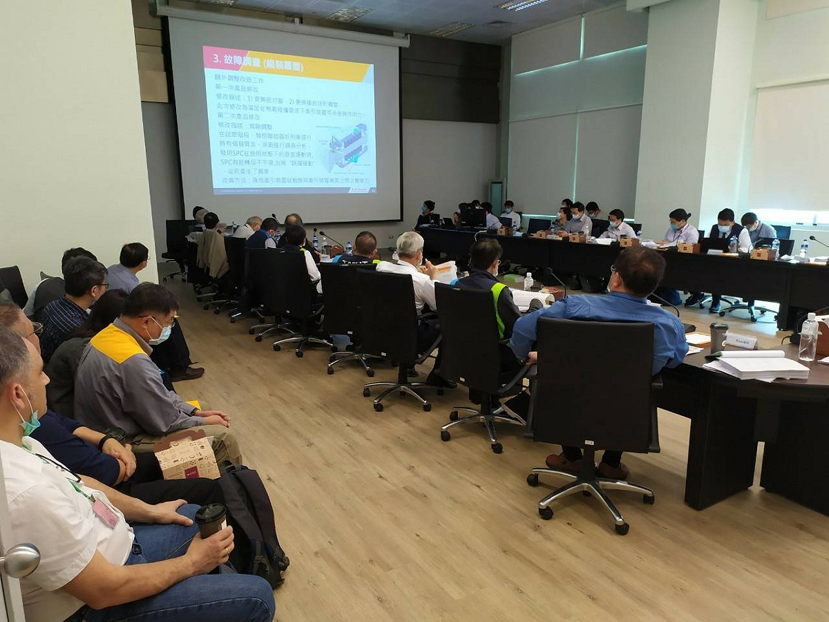 台中市政府捷運故障審查委員會經過6小時的馬拉松會議，部分項目要求北捷局再提說明。 圖：台中市政府/提供