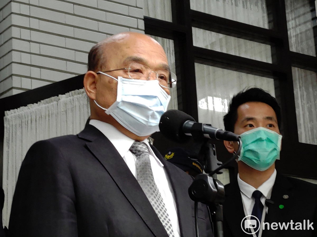 行政院長蘇貞昌。 圖：黃建豪/攝