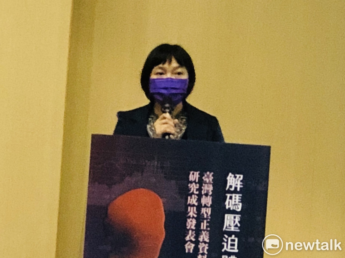 促轉會主委楊翠。 圖：謝莉慧/攝
