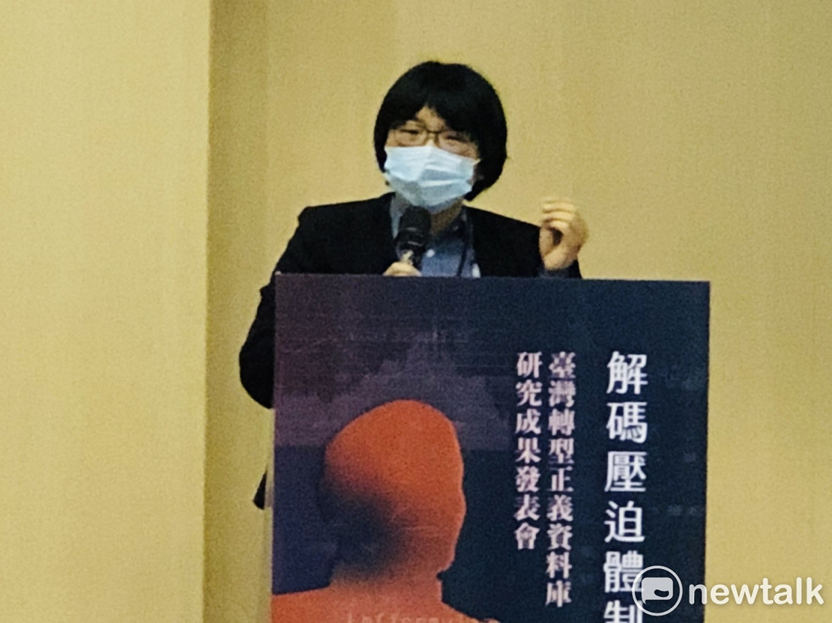 促轉會副主委兼發言人葉虹靈。 圖：謝莉慧/攝
