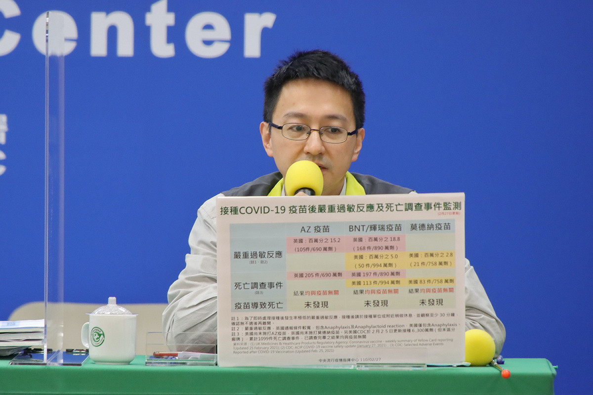 中央流行疫情指揮中心醫療應變組副組長羅一鈞。 圖：中央流行疫情指揮中心/提供