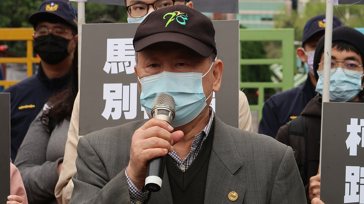 基隆市228公義和平理事長周振才 圖：林朝億/攝