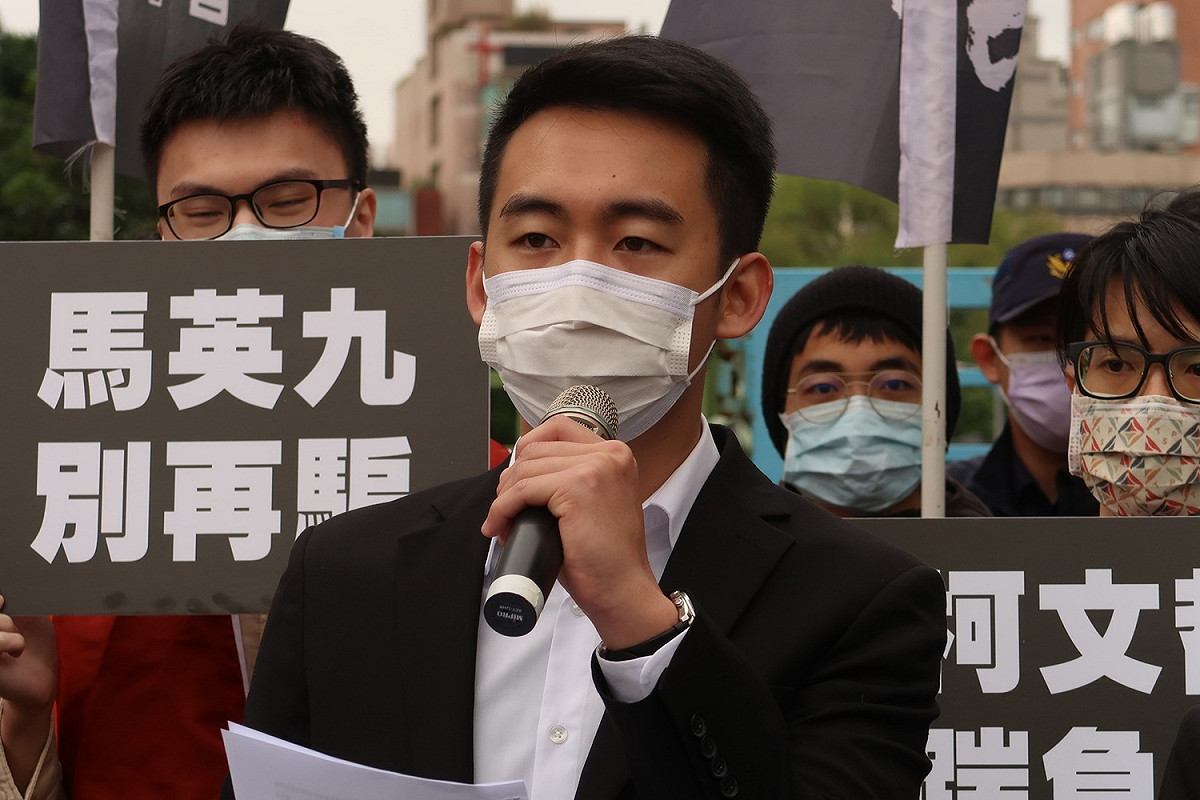 台灣中社秘書長楊子賢 圖：林朝億/攝