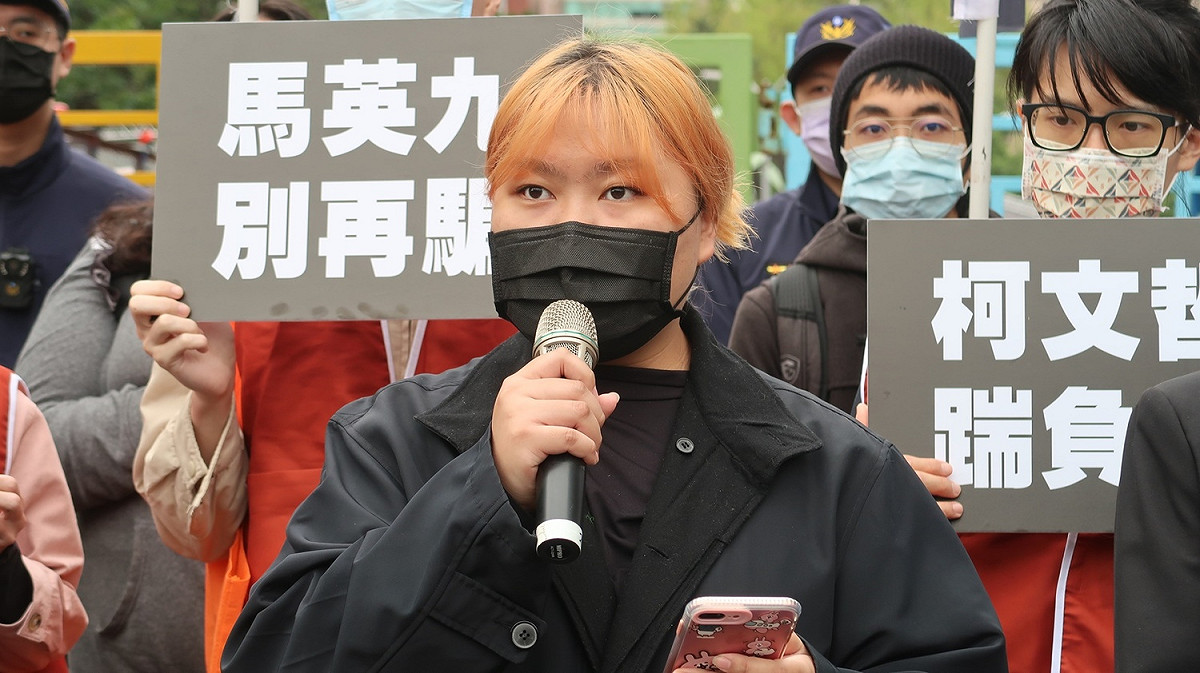 東吳難容社社長蕭緗柔 圖：林朝億/攝