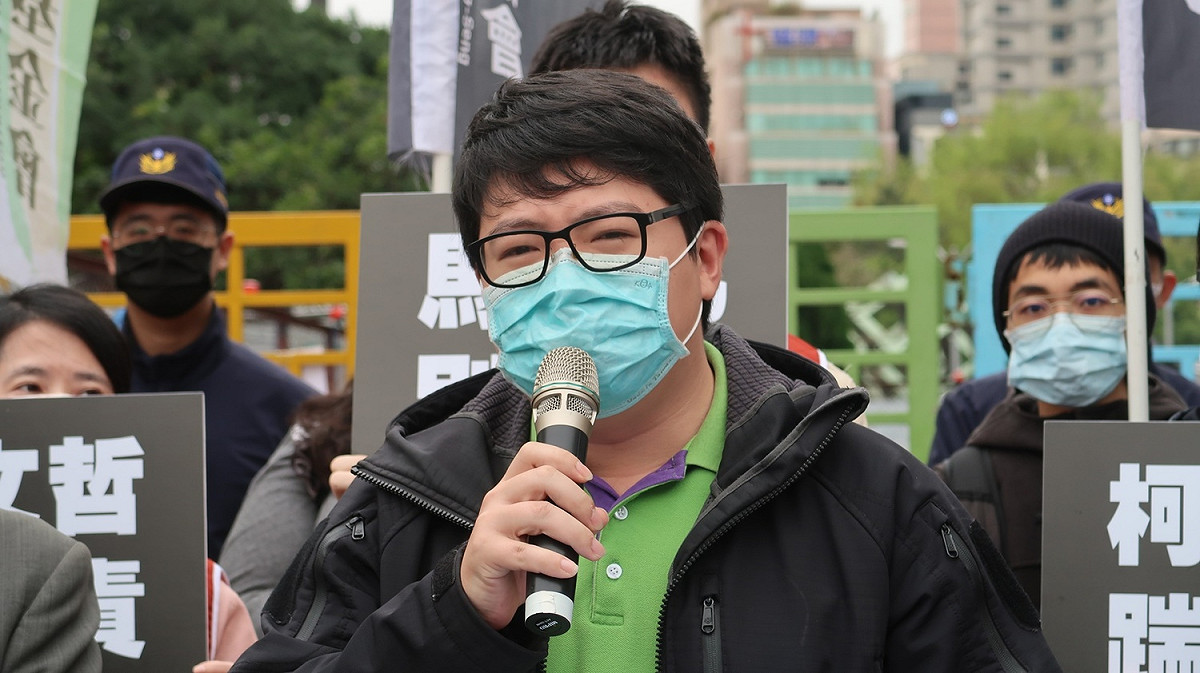 公投護台灣聯盟羅宜 圖：林朝億/攝