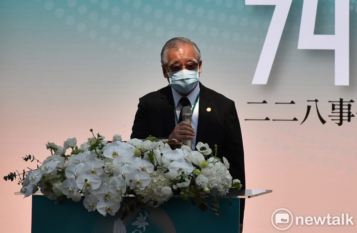 台灣二二八關懷總會理事長、二二八受難者王平水之子王文宏。 圖：孫家銘/攝