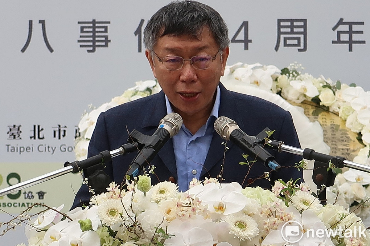 台北市長柯文哲 圖：林朝億/攝