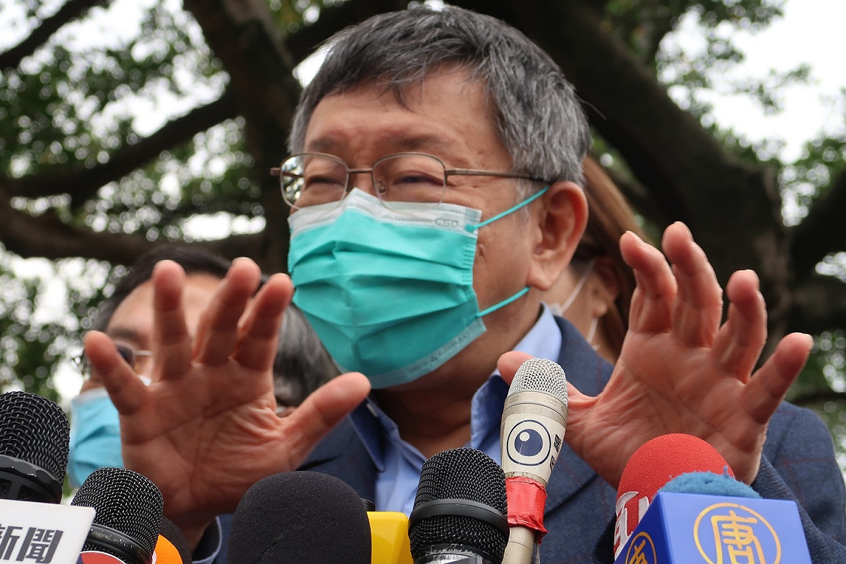 台北市長柯文哲 圖：林朝億/攝