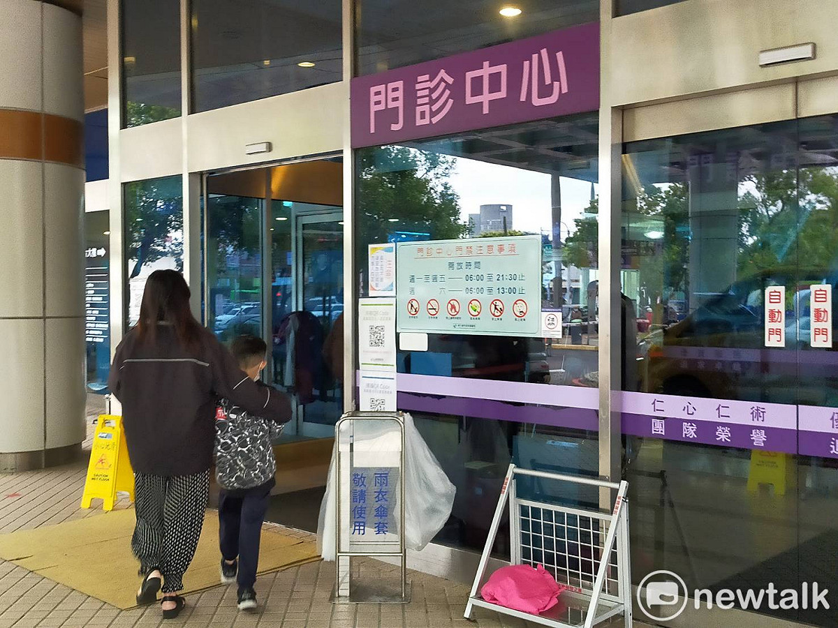 部門全面復工，門診人數已回復至往常的9成門診量。 圖：林昀真/攝