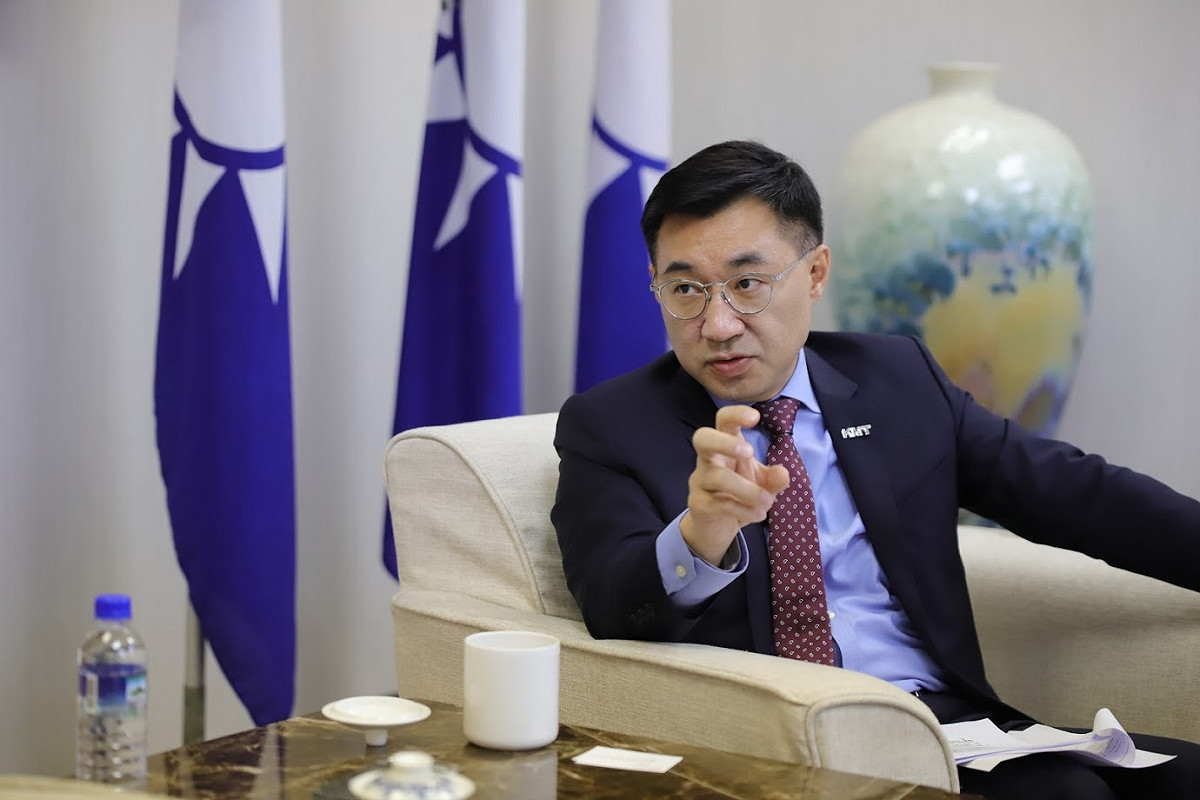 國民黨主席江啟臣。 圖：國民黨提供