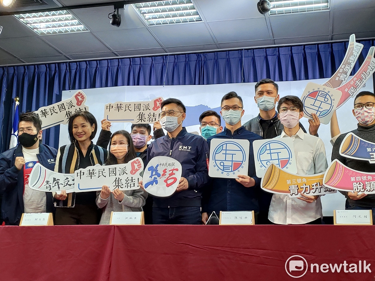 國民黨青年部舉辦「民主扎根計畫」啟動記者會，宣布將舉辦以居住正義為主軸的青年願景營。 圖：黃建豪/攝