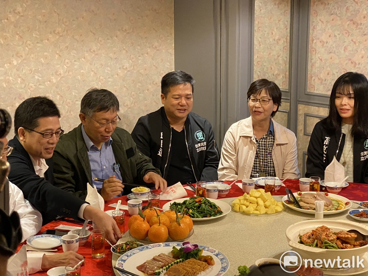 民眾黨中央委員會春酒。 圖：周煊惠 / 攝