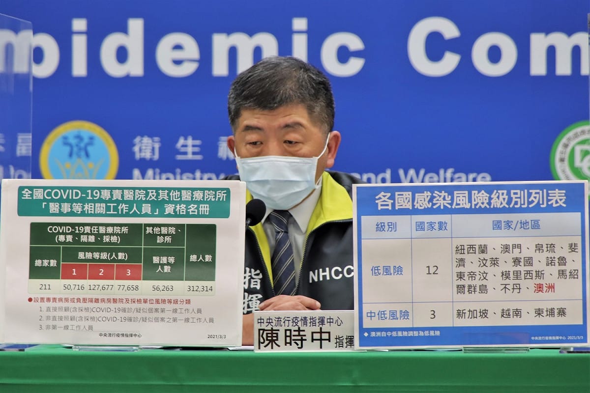 中央流行疫情指揮中心指揮官陳時中。 圖：中央流行疫情指揮中心/提供