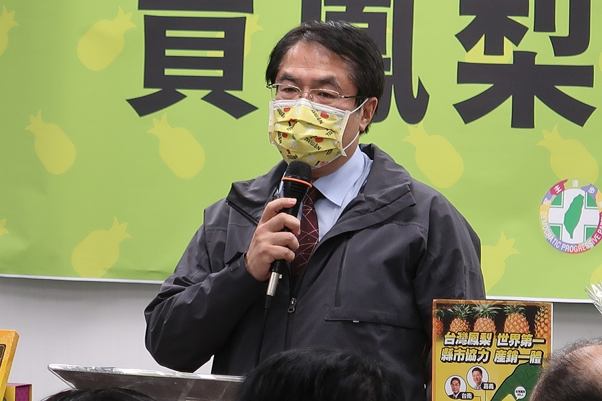 台南市長黃偉哲 圖：林朝億/攝