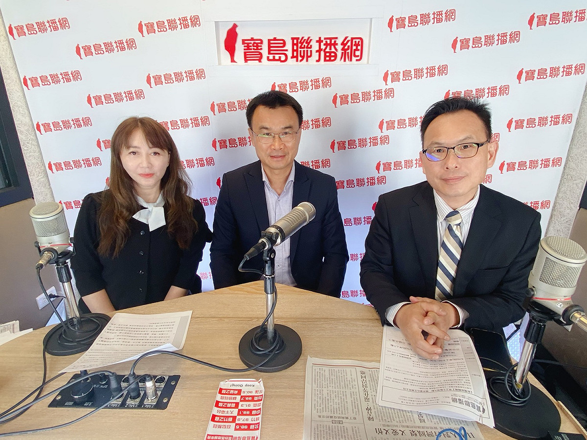 農委會主委陳吉仲今日接受寶島聯播網節目專訪 圖：寶島聯播網／提供