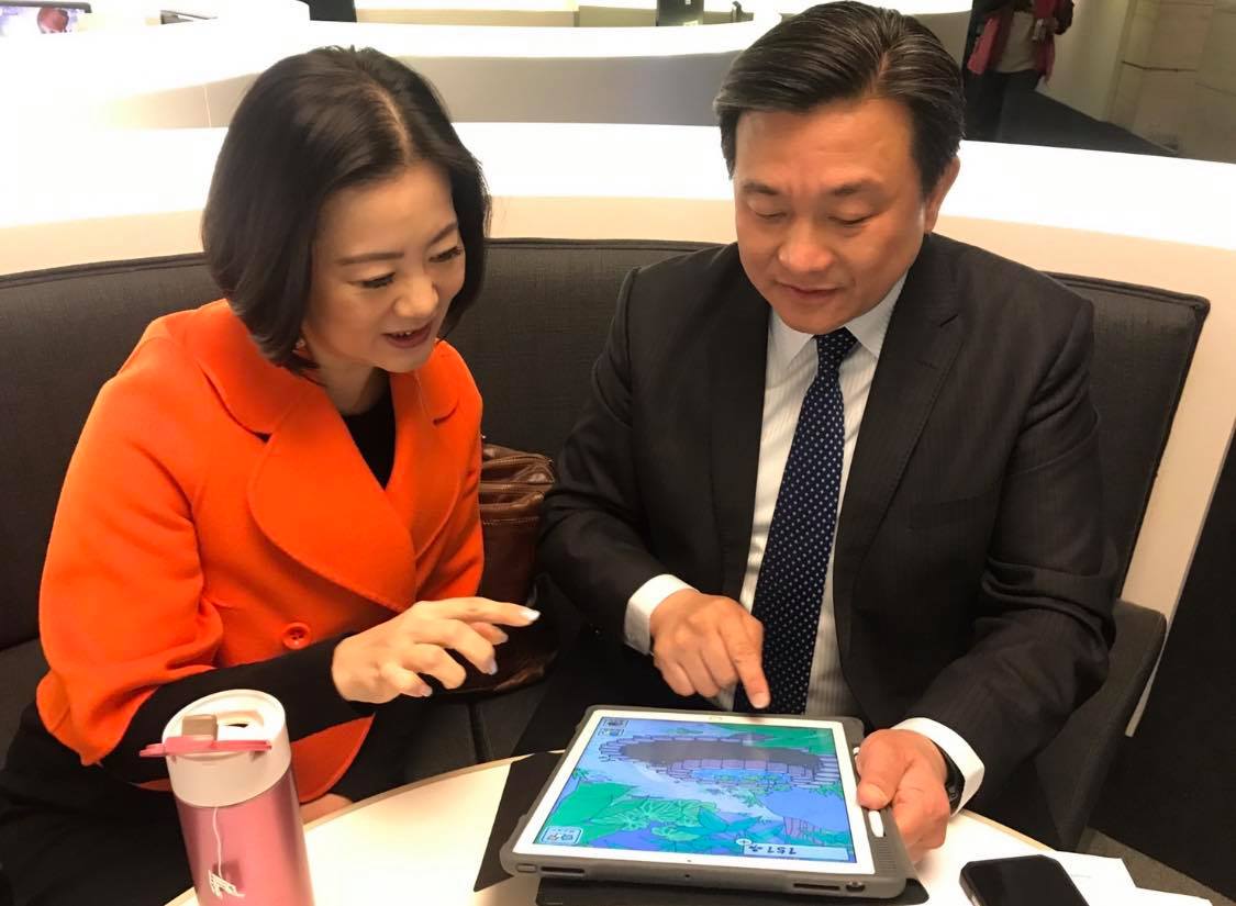 立委王定宇今日響應「愛瑤令」並呼籲終結惡質罷免，用正能量打敗惡勢力」，透露他與吳思瑤有3個共同點。 圖：擷取自王定宇臉書