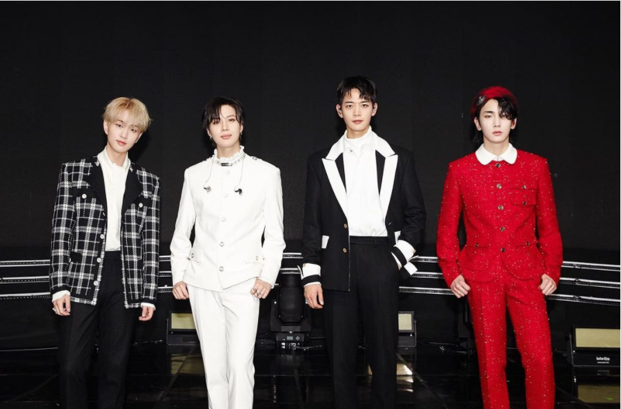 SHINee現在是以4人組合活動。 圖：翻攝自SHINee IG