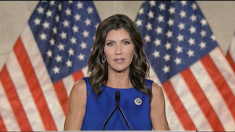 南達科他州的州長諾姆(Kristi Noem) 翻攝自美聯社