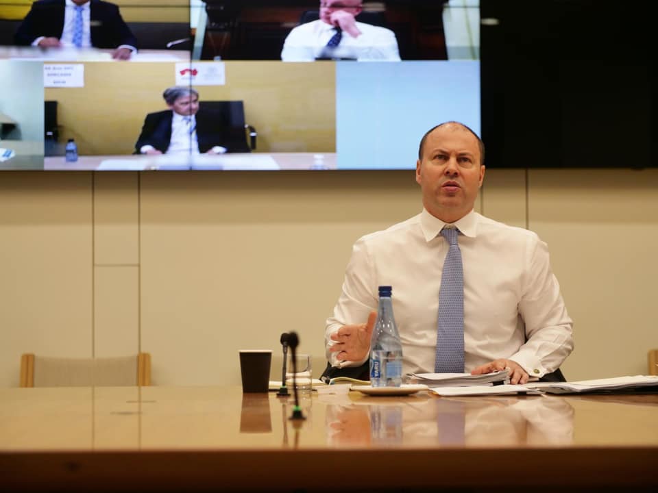 澳洲財政部長Josh Frydenberg。 圖：翻攝自Josh Frydenberg臉書