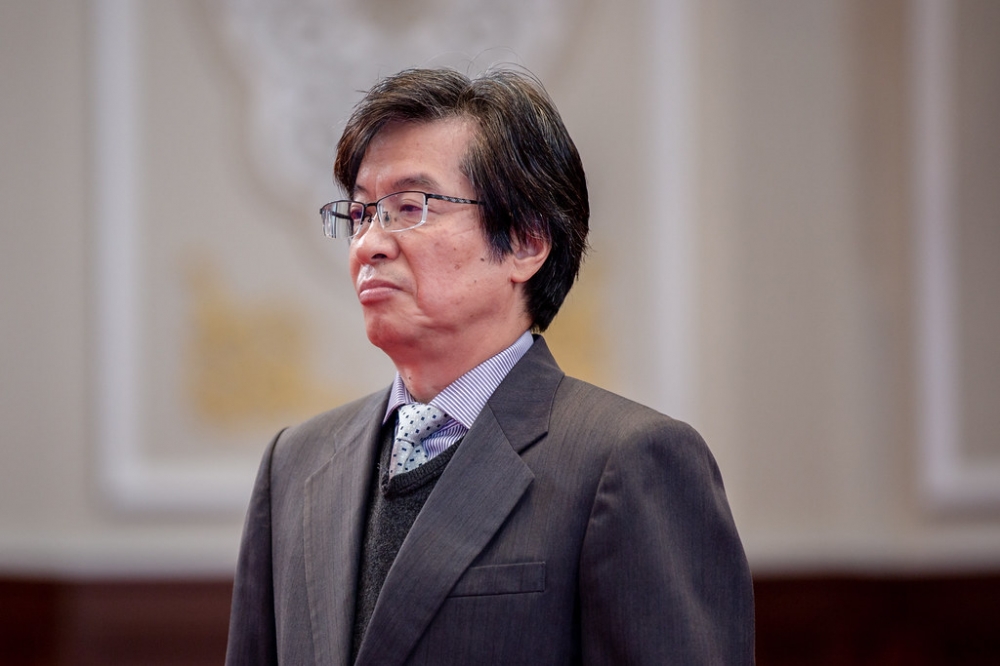 針對多名法官及檢調人員涉入富商翁茂鍾案，最高法院院長吳燦今（4）日數度哽咽，鞠躬道歉。 圖：翻攝自總統府網站（資料照）
