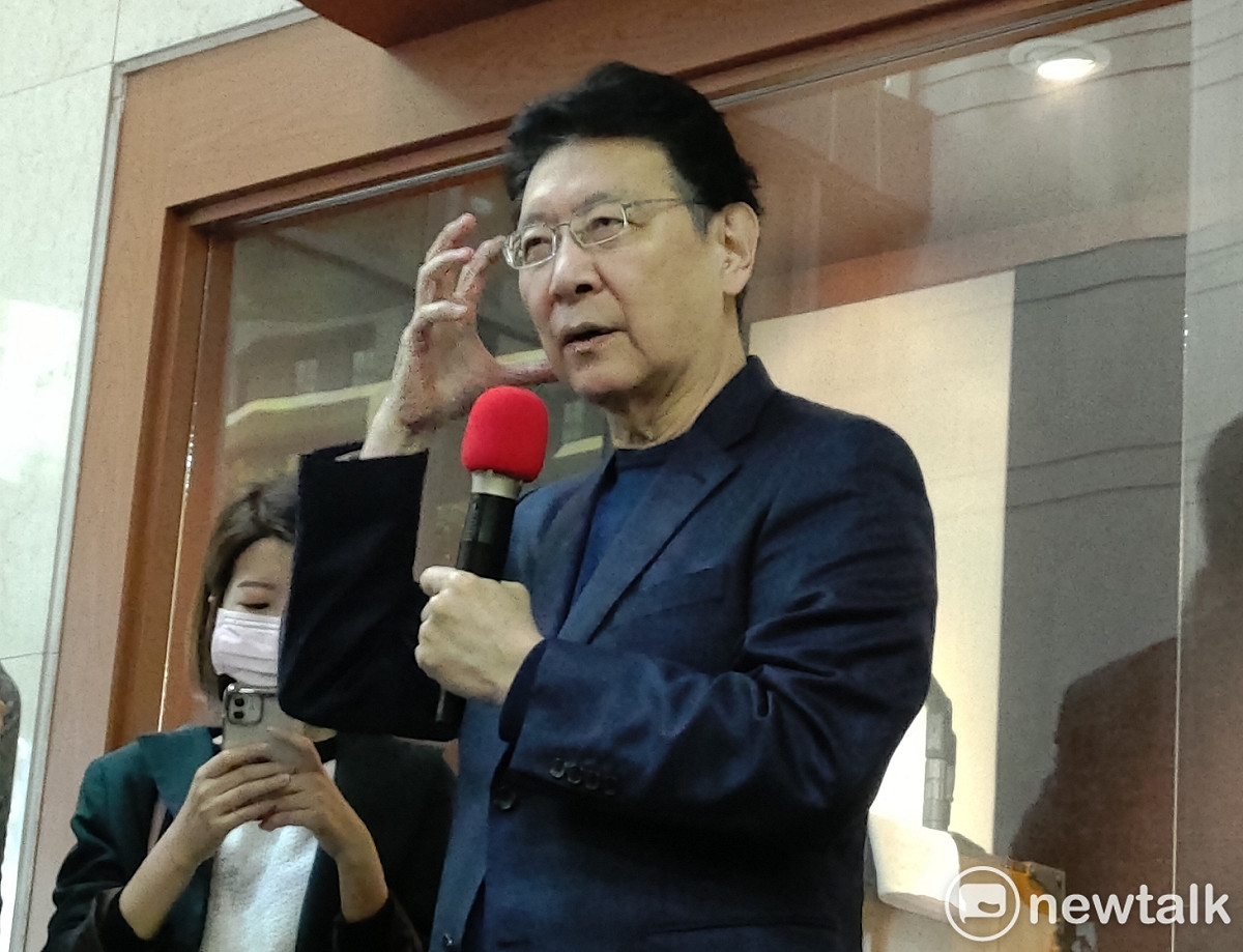 中廣董事長趙少康。 圖：黃建豪/攝