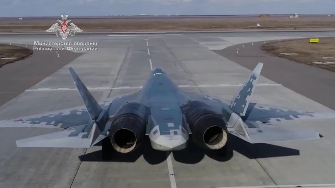 俄軍SU-57隱形戰鬥機。 圖：翻攝自環球網（資料照）