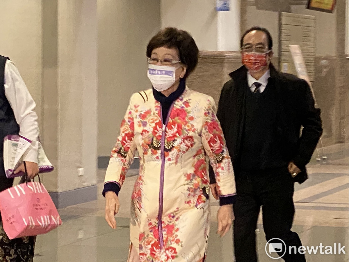 前副總統呂秀蓮出席2021婦女和平論壇。 圖：周煊惠 / 攝（資料照）