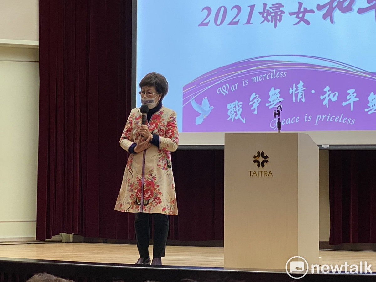 前副總統呂秀蓮。 圖：周煊惠 / 攝（資料照片）