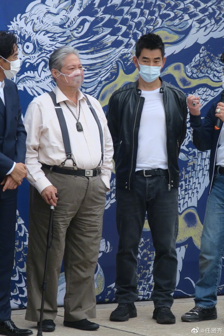 洪金寶睽違2年再拍片，友情客串電影《邊緣行者》。 圖：翻攝自微博