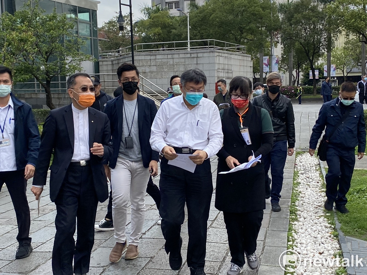 台北市長柯文哲。 圖：周煊惠 / 攝